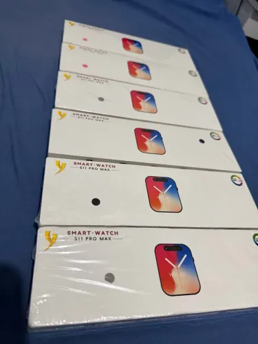 Smartwatch S11 Pro Max 45mm AMOLED Novo Lacrado. PREÇO REFERENTE A CADA