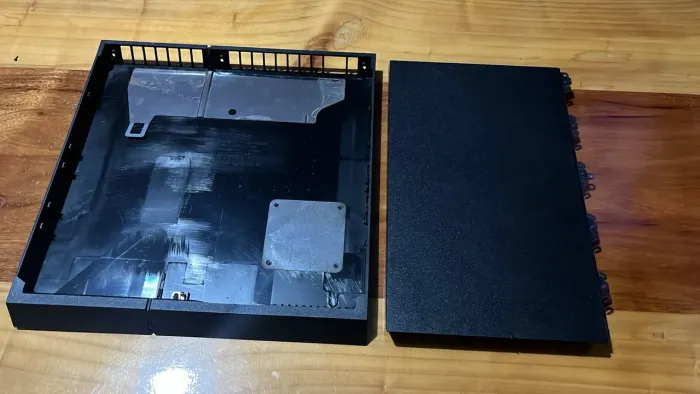 Carcaça plástica Ps4 FAT inferior e superior direita