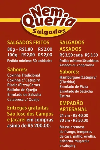 Salgados para Revenda 