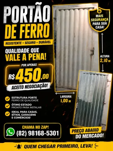 Vendo portão