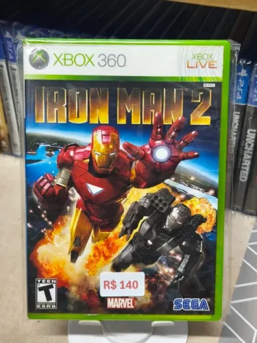 Iron Man 2 - Xbox 360 - Aceito Olxpay