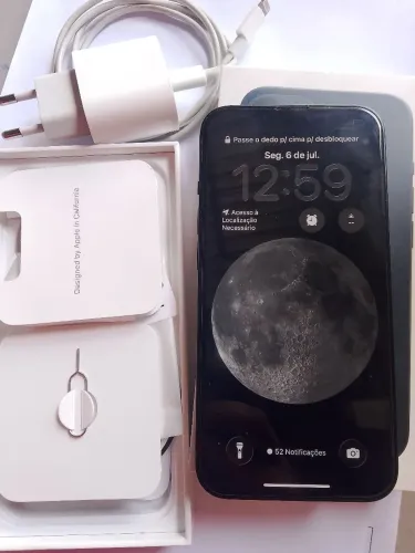 iPhone 13 128gb azul bem conservado (passa cartão)