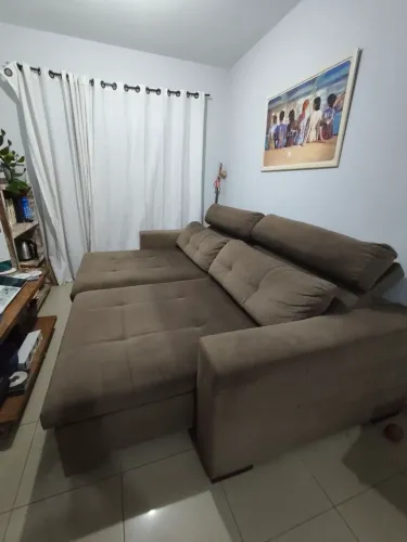 Sofá pet Friendly Retrátil c Chaise 2.70m