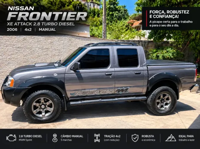 Nissan Frontier XE Attack CD 2.8 TDI Diesel 2006
