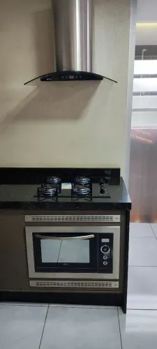 Cozinha , Pedra Cooktop, Coifa e Forno