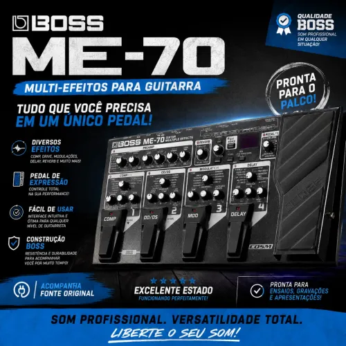 PEDALEIRA BOSS ME-70