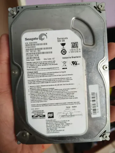 HD SEAGATE BARRACUDA 500GB SATA - ST500DM002