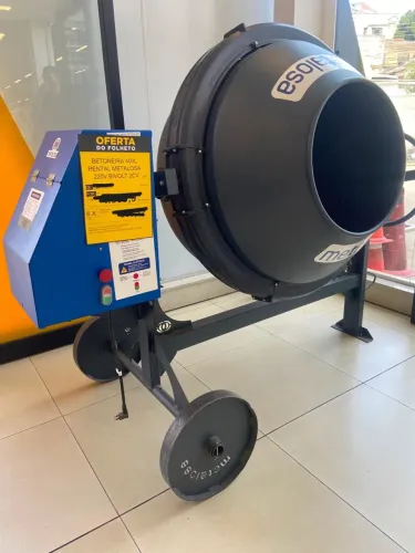 Betoneira 400L Rental Metalosa 220V Bivolt 2CV - METALOSA