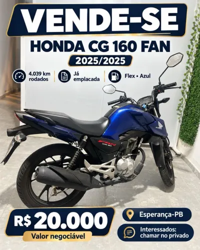 Honda CG 160 Fan Flex 2025/2025