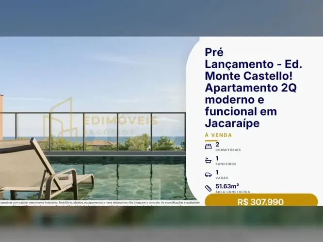 Oportunidade Imperdível: Apartamento 2Q em Conjunto Jacaraípe, Serra!