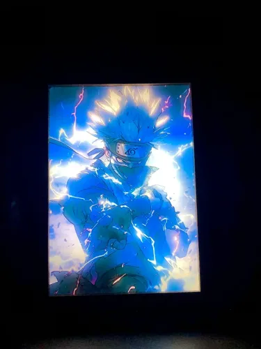 Luminária Anime Kakashi / Naruto / Luminária Nerd / Produto Novo / Envio Rápido Correios