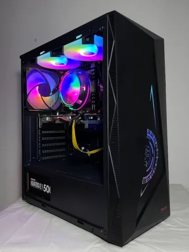 PC Gamer Completo - RX 580 8GB | Xeon E5-2620 v3 | 16GB RAM | SSD 500GB