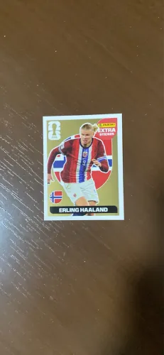 Figurinha Extra Legend Ouro/gold Erling Haaland Copa 2026