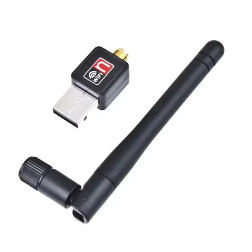 Adaptador Wi-Fi USB 802.11n Com Antena Para PC e Notebook