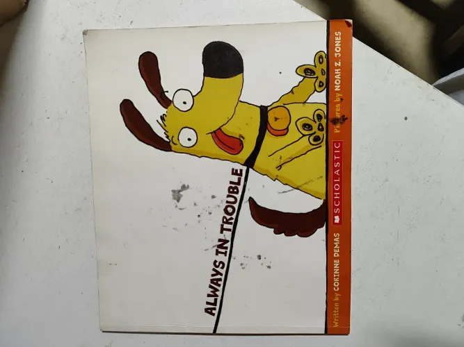 Always in trouble, livro infantil em inglês