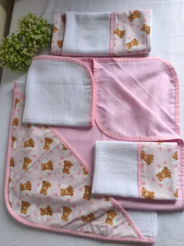 OFERTA KIT 5 peças Enxoval para bebê 