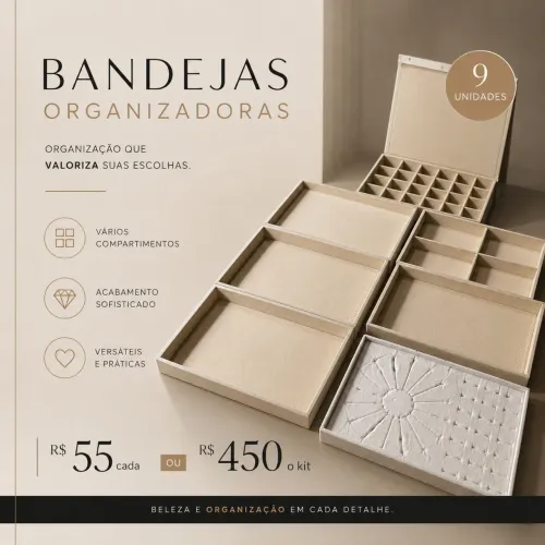 Bandejas para Joias