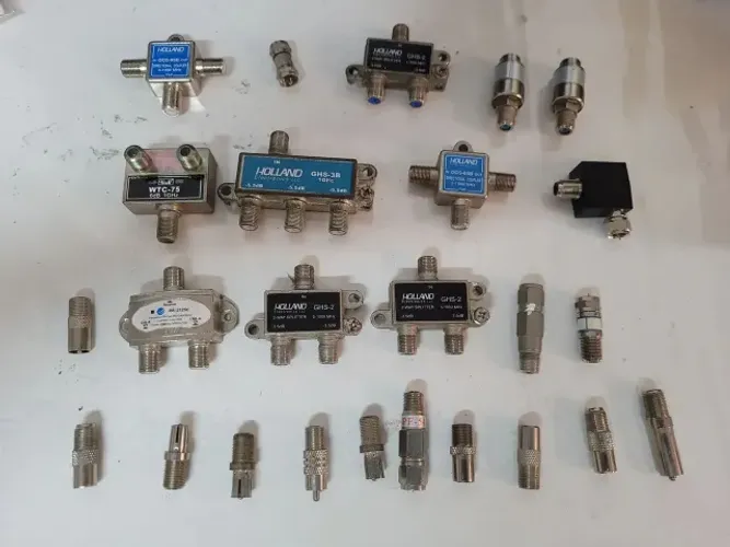 Lote conector divisor para antena tv