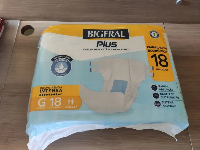 Fralda geriátrica BigFral