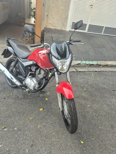 Cg 150 ano 2009 ks honda vermelha 