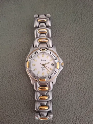 Bulova Marine Star Vintage ORIGINAL - Bicolor - ESTADO PERFEITO relógio