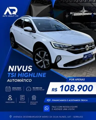 Volkswagen Nivus Highline 1.0 200 TSI Flex AUT 2022
