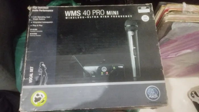 Vendo microfone sem fio