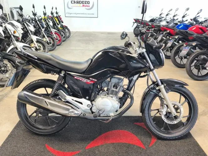 HONDA CG 150 FAN ESDi 2014 PRETA