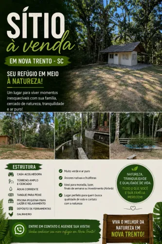 Sitio em Nova Trento