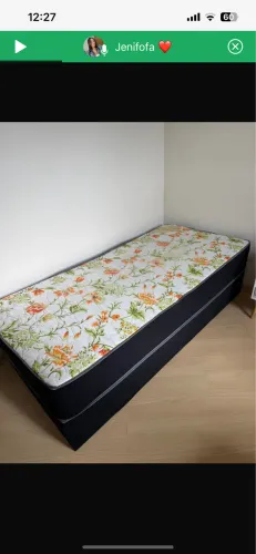 Cama box solteiro