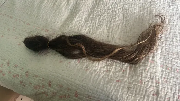 Cabelo humano 55cm