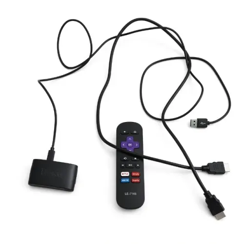 Roku Express Streaming Full HD - Completo com Controle e Cabos