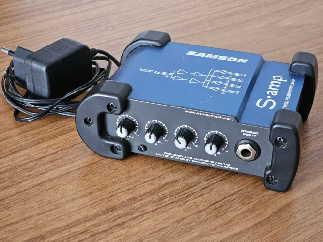 Amplificador de fones power play samson
