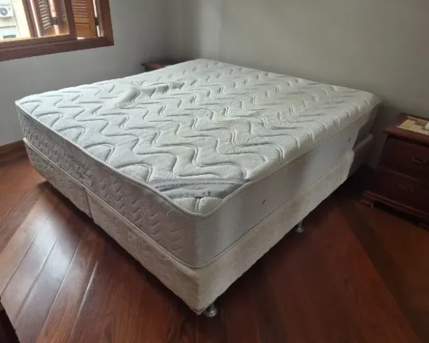 Cama box casal king size