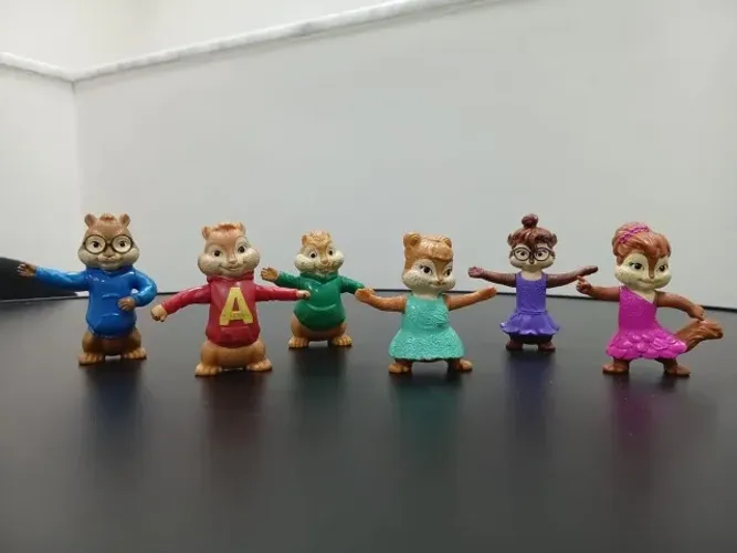 coleção completa alvin e os esquilos burger king