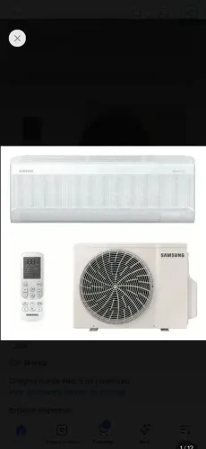 Ar condicionado Samsung windfree 110v 1200BTUS