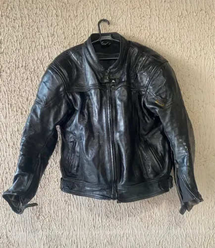 Jaqueta e calça moto