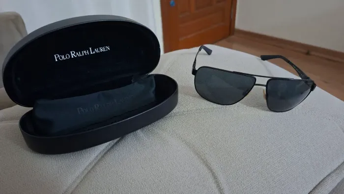Óculos Ralph lauren, ph 3088 polo polarized, semi novo.