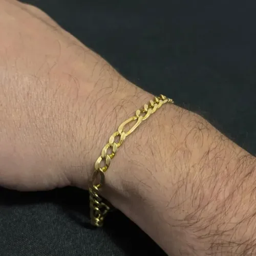 Pulseira em Ouro 18k maciça - 10,3g 