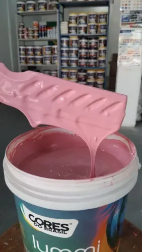 PROMOÇÃO- TINTA FOSCA 3L COR: ROSA AMEIXA