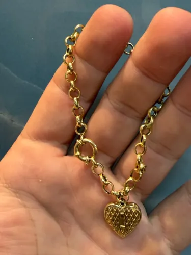 Pulseira de ouro feminina