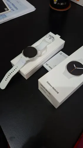 galaxy watch 8 40mm NFC bt gps novo pra sair logo