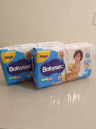 Fralda Babysec Ultrasec Galinha Pintadinha Tam M 38 un
