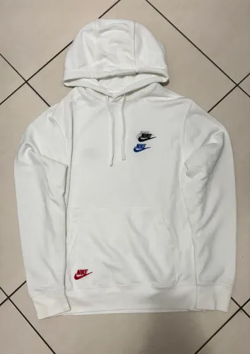 Moletom Nike mult swoosh branco