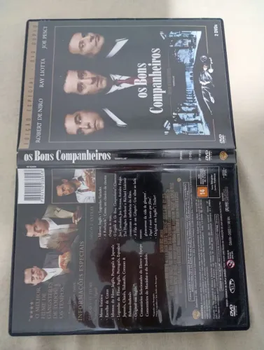 DVD DUPLO OS BONS COMPANHEIROS (RARO)