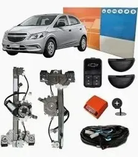 Kit Vidro Eletrico Gm Onix Joy 2017 2018 2019 Traseiro