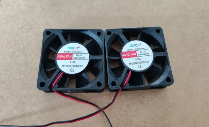 4 Coolers Fan ventoinha 60x60x20mm e 60x60x10mm 12 volts Pc