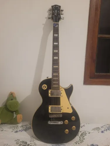 Guitarra Strinberg Les Paul preta