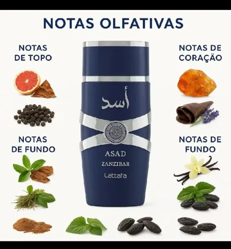Zanzibar asad Lattafa 100ml original