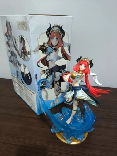 Loja Mundo - Nilou Genshin Impact 27cm Action figure boneco do jogo bem embalado Anime